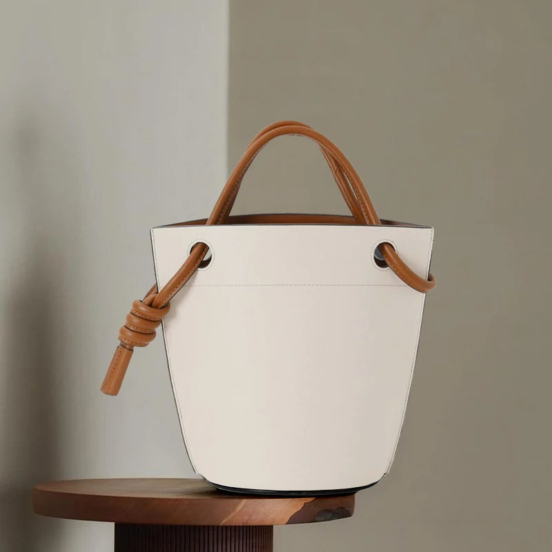 Drawstring Bucket Bag