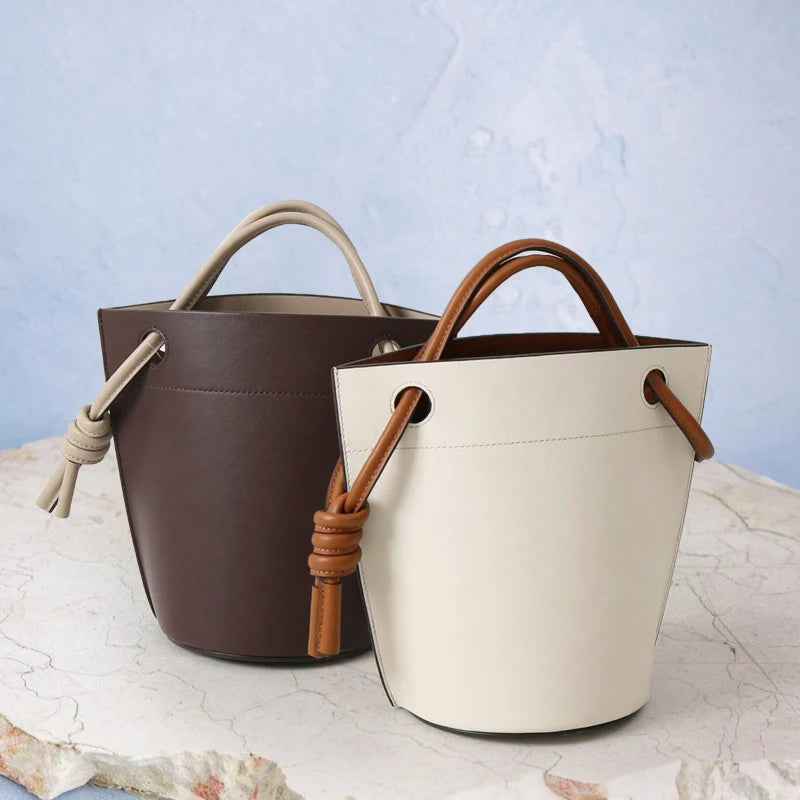 Drawstring Bucket Bag